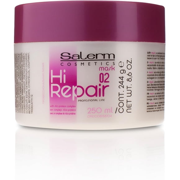 Mascarilla Capilar Salerm Hi Repair 250 ml Reparación Cabello Dañado