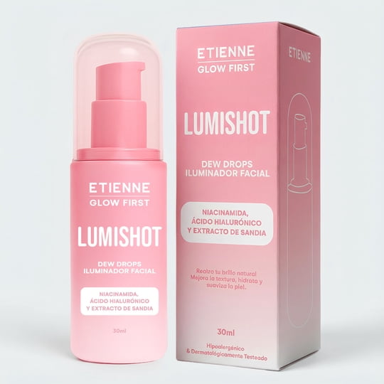 Serum Facial Etienne Iluminador Dew Drops Lumishot