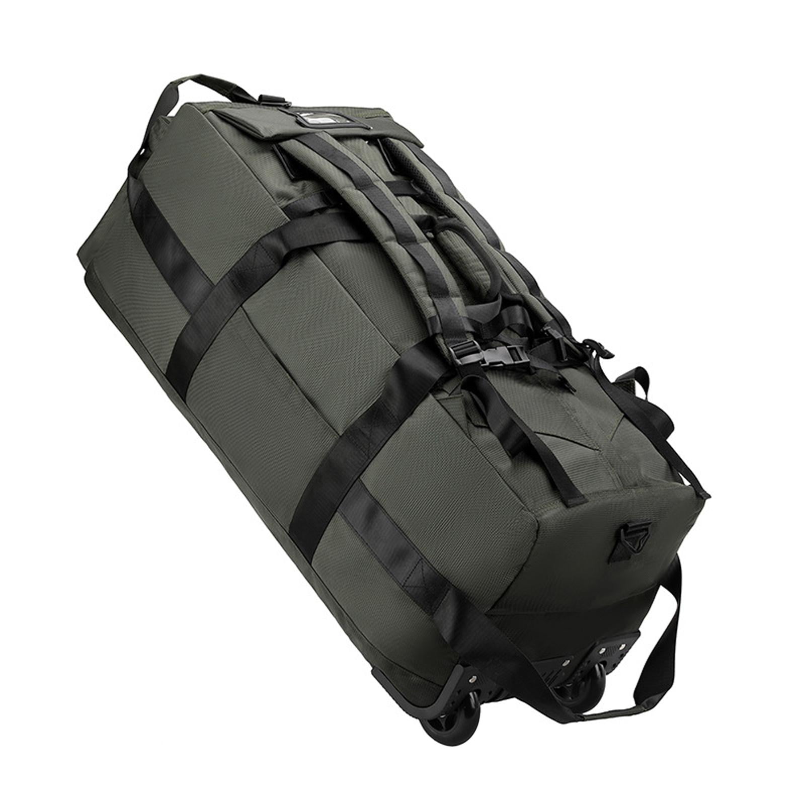 Bothyi - Bolso De Lona De Ruedas Bolsita De Viaje De Transporte Grande Para La Playa De Picnic Acampando Verde