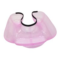 Magideal - Contenedor Para Descanso Del Cuello, Bandeja Para El Cuello De Peluquería, Cisterna Permanente De Teñido Multifunción Profesional Para Barbería, Activ Rosa