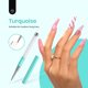 thumbnail image 5 of Set de pinceles delineadores de uñas con forma de escarabajos, 5 unidades, para mujer, 5 of 8