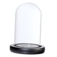 thumbnail image 3 of Campana De Cristal Con Base De Madera, Cubierta De Soporte Para Paisaje De Flores, Color Negro A, 3 of 5
