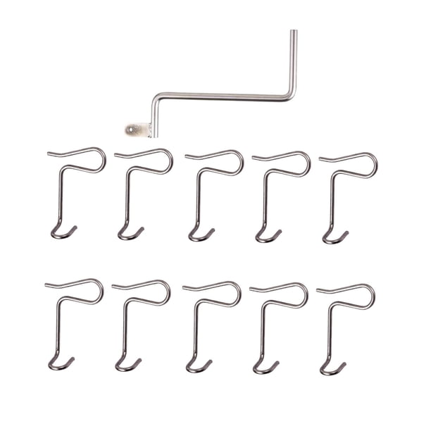 10 Uds. Herramienta de apriete de alambre de cerca, tensor de alambre de púas, alicates suaves, herramienta dobladora, herramienta de torsión de alamb 10 piezas y 1 llave