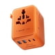 thumbnail image 1 of Adaptador de Viaje MOMAX Mini 7 en 1 GaN 70W Doble AC USB, 1 of 9