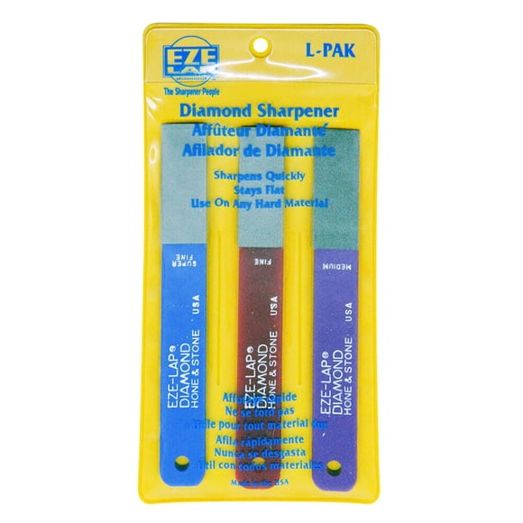 Juego de afiladores de diamante EZE-LAP EZLPACK-BRK Super Fino