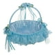 thumbnail image 3 of Canasto De Flores De Boda Manijas De Lazo De Flores Para Banquetes Eventos De Vacaciones Azul, 3 of 3