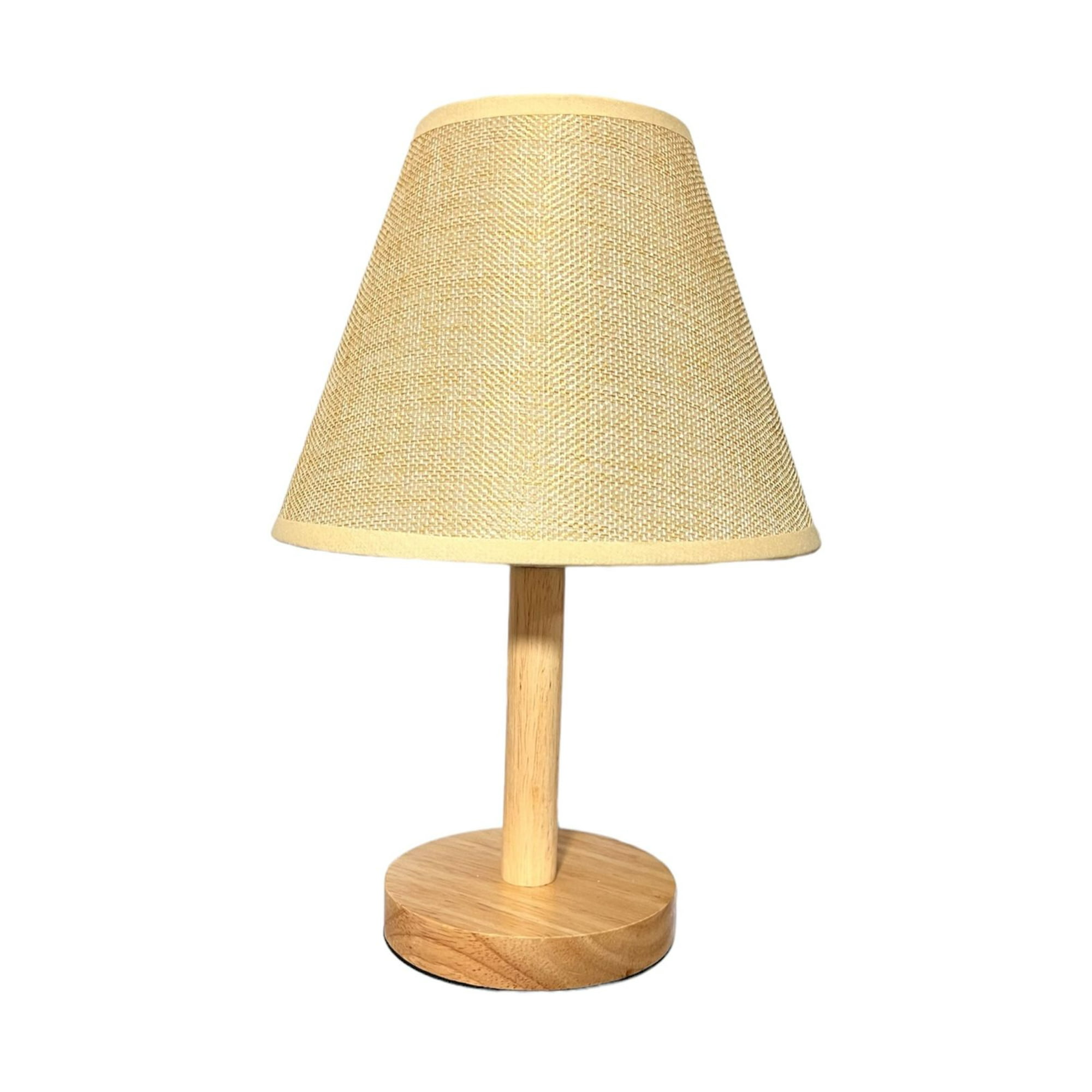 Oem - Lampara De Velador Lampara De Mesa Madera Clasica Be