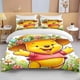 thumbnail image 1 of Winnie The Pooh Bed Linen Set With Pillowcases,Baby Bedding Set Duvet Cover for Children Girls Boys Decorative Duvet Cover Bed Sheets, 1 of 5