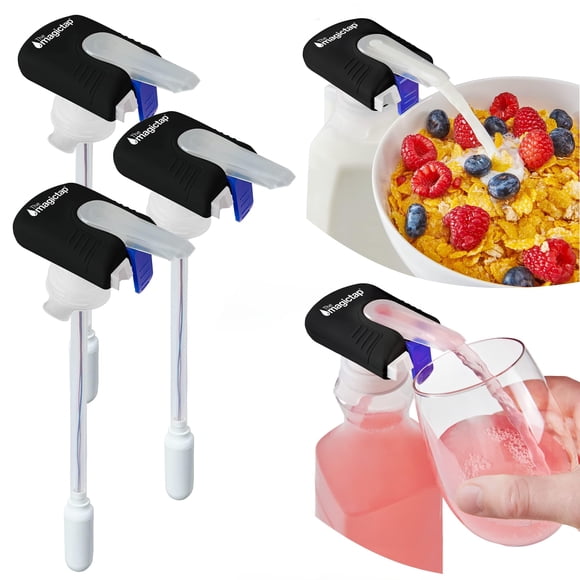Dispensador automático de bebidas The Magic Tap, paquete de 3, negro