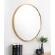 thumbnail image 2 of Espejo Circular 70 Cm Diametro, Marco Metal Cepillado, Dorado, 2 of 5