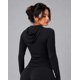thumbnail image 3 of Chaqueta Deportiva Mujer Ajustada con Capucha, Cierre Completo y Bolsillos, 3 of 3