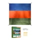 thumbnail image 4 of Sun Shade Sail Beach Manta A Prueba De Arena Impermeable Al Aire Libre Verde Naranja Azul, 4 of 4