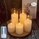 thumbnail image 1 of Juego de velas recargables sin llama LEDHOLYT con control remoto, 1 of 6