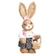 thumbnail image 3 of Figura de escritorio de simulación de conejo, juguetes para niños, decoración de jardín, esculturas para fiestas temáticas de Pascua, decoración de ja B, 3 of 5