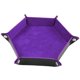 thumbnail image 1 of Bandeja De Dados Caja De Almacenamiento De Cuero Plegable Soporte De Almacenamiento De Escritorio Morado, 1 of 5