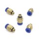 thumbnail image 2 of Acople recto YF PC4-M6 de rosca 4 mm, 10 uds, para impresora 3D, 2 of 4