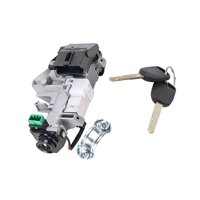 Ioensy - Cilindro De Bloqueo De Interruptor De Encendido Duradero Portátil Para Honda Accord Crv