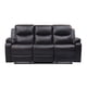 thumbnail image 5 of Sofá Reclinable 3 Cuerpos (3C) con Consola Central y Posavasos Ecocuero Café. Tabuk, 5 of 9