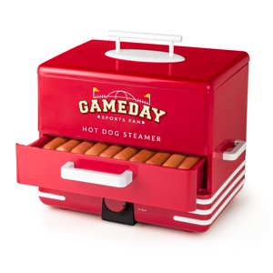 Vaporizador De Salchichas Y Calentador De Bollos Nostalgia Game Day 20 Dogs
