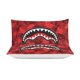 thumbnail image 4 of Dark Red Bape Shake Camo Comforter Set Soft 3 Pcs Twin Bedding Sets Thicken for All Season, 4 of 5