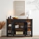 thumbnail image 4 of Mueble Aparador Buffet Fierro Negro y Madera Linsell, 4 of 5