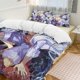 thumbnail image 1 of Monkey D Luffy Bed Duvet Cover Funny Anime Cartoon Bedding Sets Lightweight 3 Piece Comforter Sets, 1 of 5