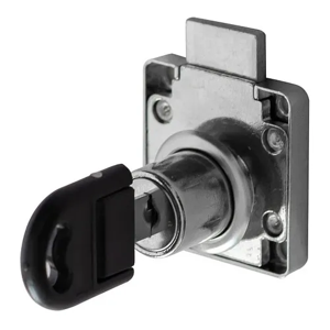 Genérico - Cerradura Para Cajón - Chapa Para Mueble - 3 Pcs Color Plateado