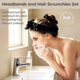 thumbnail image 2 of LEOBRO Spa Headband, 6 piezas: cintillos para maquillaje y coleteros, 2 of 3