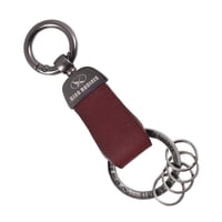 Gino Rodinis - Llavero Cuero Hombre Ll118 Burdeos