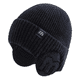 thumbnail image 1 of Gorro Tejido Unisex Con Orejeras Invierno Térmico Negro, 1 of 3