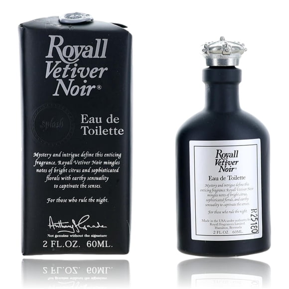 Royall Vetiver Noir de Royall Fragrance, 2 oz EDT Splash para Hombre