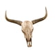 thumbnail image 2 of Escultura De Pared Con Cabeza De Toro Y Calavera, Obra De Arte Artesanal Para Chimenea, Galería, Granja, Estilo A, 2 of 5