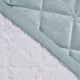 thumbnail image 2 of Quilt Velvet Sherpa Super King Verde, 2 of 3