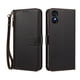 thumbnail image 1 of Funda Tipo Billetera para TCL 50 SE/40 NxtPaper 4G con Soporte y Bolsillo con Cierre Negro, 1 of 1