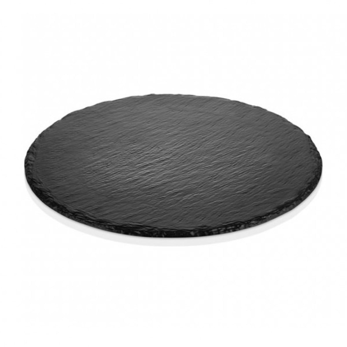 Kulsan - Tabla Redonda Pizza - Torta Melamina Negra 30 Cm