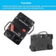 thumbnail image 2 of Disyuntor con reinicio manual de 12 V-36 V CC, resistente al agua, montaje en superficie para audio de coche, RV, barco, camión, motor de arrastre, 30-300 A, altavoz de coche, fusible reiniciable., 2 of 7