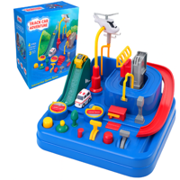 Genérico - Pista Interactiva De Autos Aventura Infantil