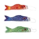 thumbnail image 5 of Manga De Viento Japonesa Bandera De Carpa Koi Nobori Pez Vela Verde Azul Rojo, 5 of 5