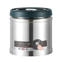 Bothyi - Bote De Café Sellado Hermético, Tarro De Almacenamiento De Granos Alimenticios Para Arroz, Merienda, Azúcar, 1600Ml