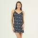 thumbnail image 1 of Camisa de Dormir Mini Iris Azul Estampado, 1 of 5