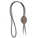 thumbnail image 4 of Moda Bolo Tie Collar Colgante Ajustable Casual Joyería PU Cuero Cuerda Multicolor, 4 of 5