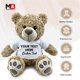 thumbnail image 2 of Oso de Peluche Messenger Bear 36 cm Regalo Personalizado, 2 of 6
