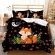 thumbnail image 1 of GirlsFox Duvet Cover Kawaii Animal Comforter Cover Microfiber Woodland Animals Bedding Set For Kids Adult, 1 of 5