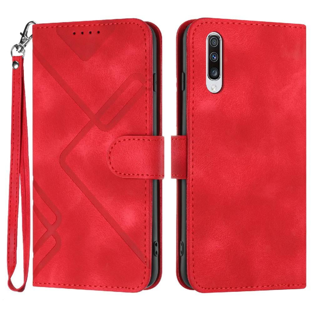 Funda Foxdock Para Samsung Galaxy A50/a50s/a30s – Tipo Libro Con Soporte, Billetera, Correa Y Diseño Elegante