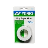 Overgrip Yonex Dry Super Grap Blanco X3 Tenis Padel