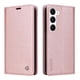 thumbnail image 1 of Funda Billetera de Cuero para Samsung Galaxy S23 con Tarjetero y Soporte - Tapa Magnética Rosa, 1 of 6