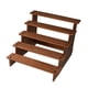 thumbnail image 4 of Soporte Elevador De Exhibición De Encimera De Madera, Estante De Especias De 5 Escalones Para Encimera De Cocina, 30x30x23,2 Cm, 4 of 5