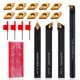 thumbnail image 1 of Kit de herramientas de torneado indexables CHAWNIAO, 14 piezas, vástago de 12 mm, 1 of 9