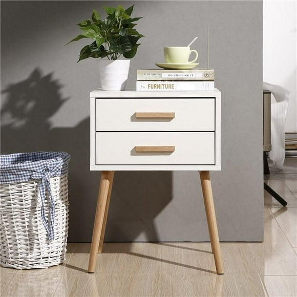 Velador Eames Doble Blanco