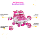 thumbnail image 2 of Patines Roller 4 Ruedas Ajustables Artísticos Para Niños M (21-23 CM), 2 of 5